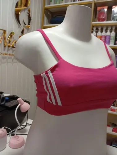 Top esportivo pink tamanho G e GG
