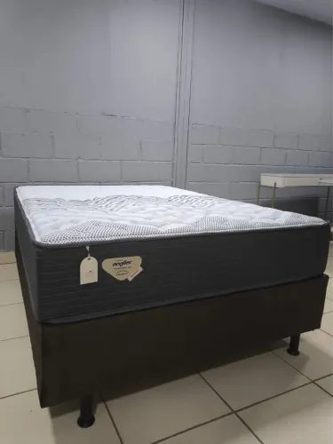 Cama Box + colchão TAM padrão 138x188