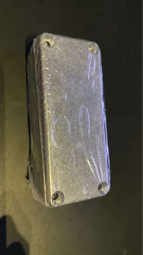Caixa aluminio para Pedal de Efeito 1590A