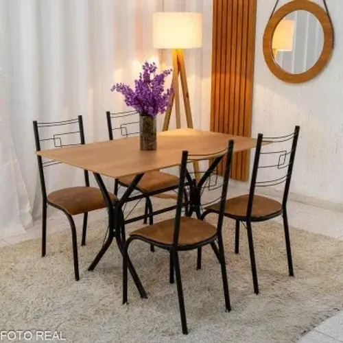 Mesa parat com 4 cadeiras !! Rf627m