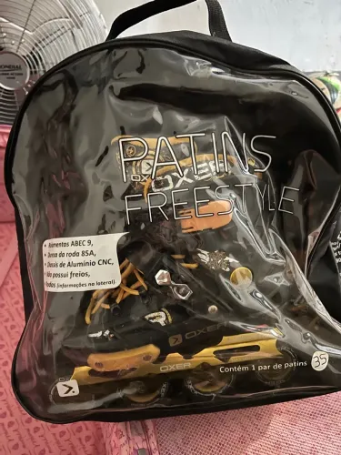 Patins Freestyle OXER tamanho 35 .