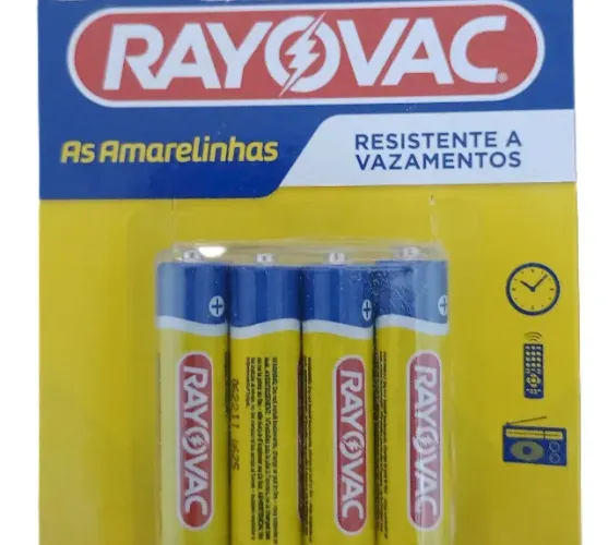 Pilhas Palito AAa Rayovac 8 unidades