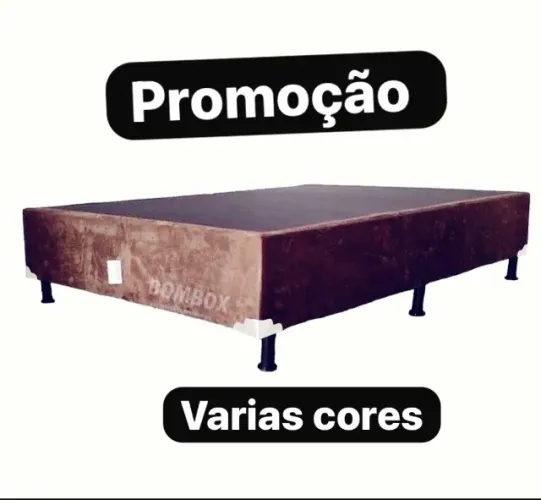 Cama box suporte solteiro hoje