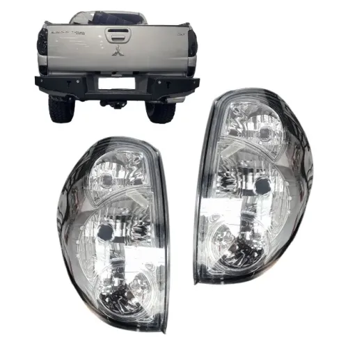 Par lanterna L200 08/15 esportiva fume 