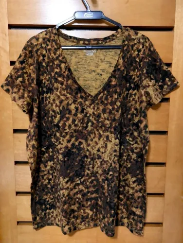 Blusa Estampada de Malha - Tamanho GG