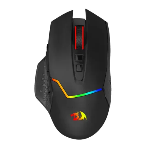 Mouse Sem Fio Gamer Redragon Mirage Pro, 8000Dpi, 1000Hz, 8 Botões, Preto - M690-PRO