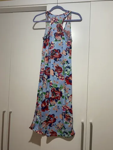 Vestido de Malha com Estampa Floral