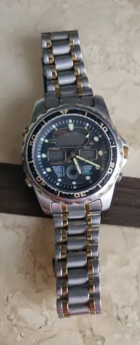 Citizen Promaster Ana-Digi Vintage - Relógio Original Japonês Anos 90