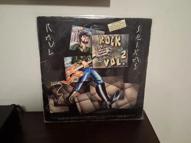 Lp disco de vinil raul seixas o rock vol 2