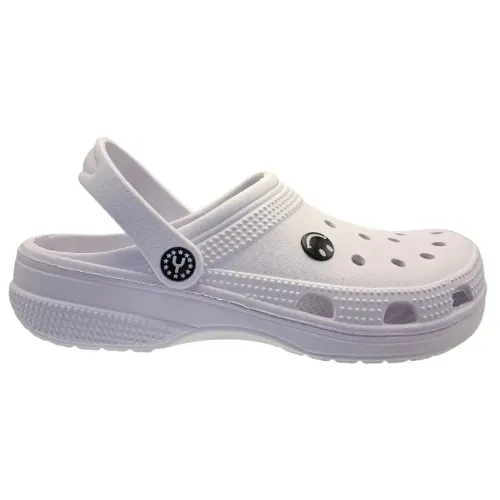 Babuche Feminina Yvate Clog Smile Branco 2003BRANCO
