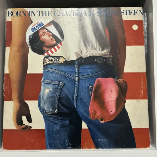 LP Vinil Bruce Springsteen - Born In The U.S.A (Mídia e Capa VG)