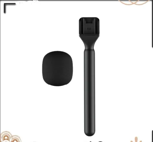 Suporte de microfone para mic de lapela + esponja