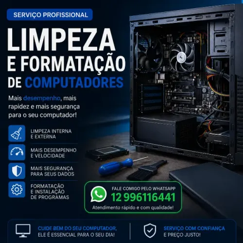 Formatação, Limpeza e Diagnóstico  