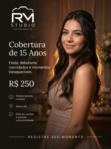 COBERTURA FOTOGRÁFICA DE 15 ANOS