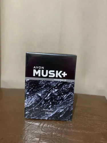 Deo Colônia Avon Musk+ Mineralis 75ml venc. 01/29
