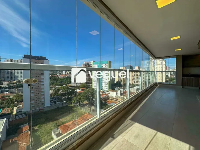Apartamento de 213m² com 3 suítes para alugar no bairro Cambuí - Campinas, SP.