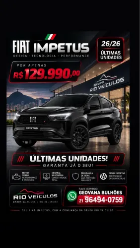 Fiat Fastback Impetus 200 T. AUT (hibrído) 2026