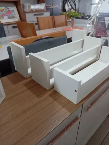 Kit com 3 prateleira em MDF