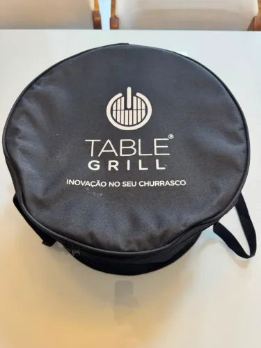Churrasqueira table grill preta