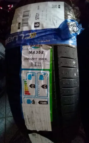 2 Pneus 205/55 R17