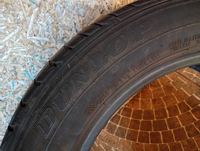 Pneu dunlop 205/55/16 para estepe ou socorro