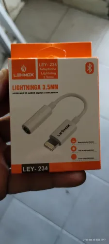 Adaptador Lightning 3.5mm