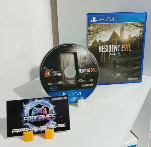 JOGO PS4 Resident Evil 7. Aqui na LOJA FABGAMES