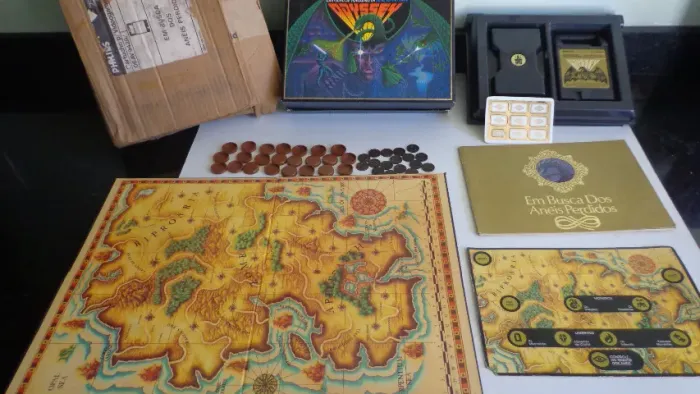 Jogo Em Busca Dos Anéis Perdidos Odyssey Philips Completo (Usado)