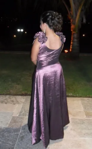 Vestido longo de festa
