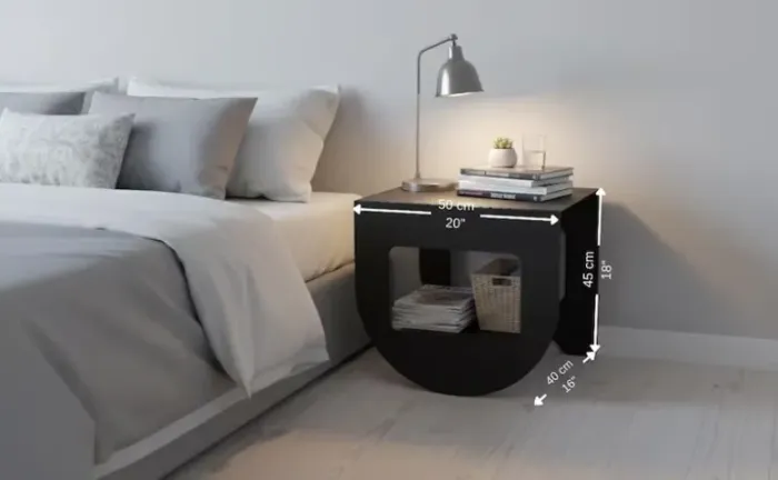 Mesa Lateral / Cabeceira multi funções