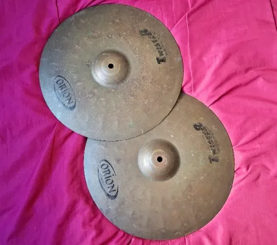 Pratos de Bateria  Hi-Hat Orion Twister 14" 