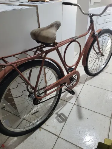 Bicicleta antiga 1973 barra circular