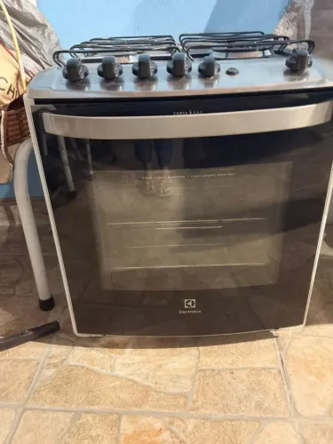 Fogão Electrolux inox 4 bocas