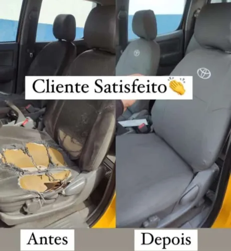 Conserto bancos de carros(Quebrados ou Rasgados)