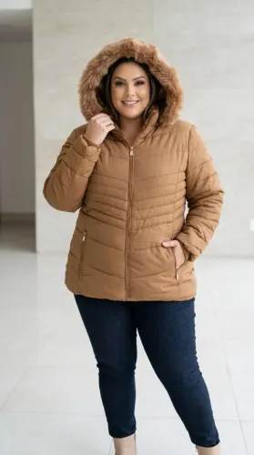 Jaqueta Plus Size Feminina