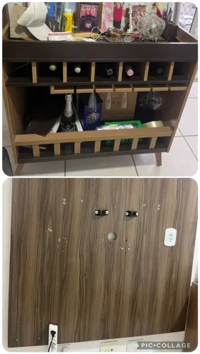 Painel + Adega Vinho
