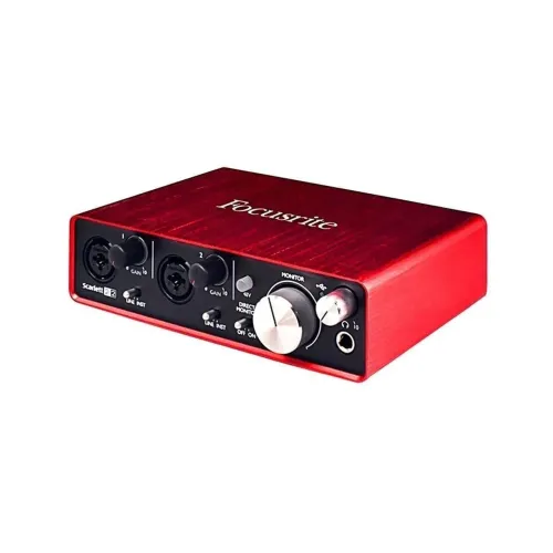 Interface focusrite 2i2 