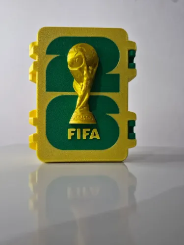 Porta figurinha da copa taça