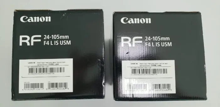 Canon Rf 24-105 Lens Box F4lis Usm Sem Lense