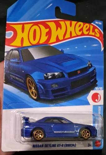 Hot Wheels Nissan Skyline GT-R BNR34 Lote 2026