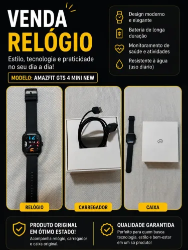 Vendo amazfit gts 4 mini