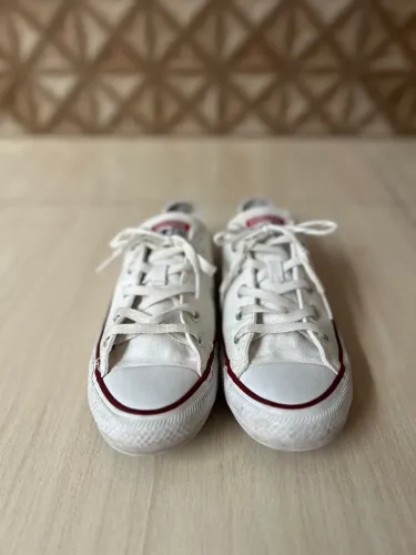 Tênis all star converse branco original tamanho 35