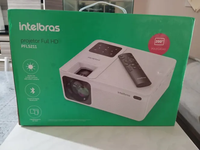 Projetor Intelbras novo confira