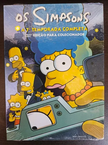 DVD Os Simpsons 7 (sétima) temporada edição para colecionador - original e lacrado 