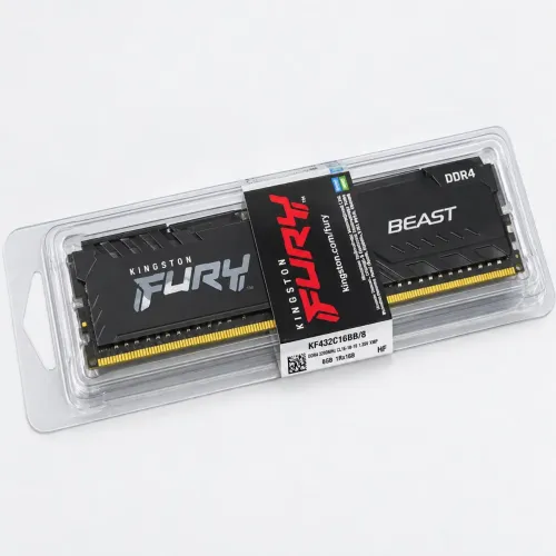 Memória RAM Kingston Fury Beast DDR4 para PC