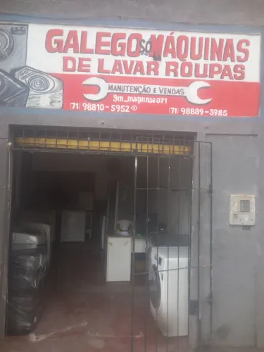 Galego so máquinas de lavar roupas