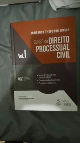 Curso de Direito Processual Civil - Humberto Theodoro Júnior - Vol. I - 65ª edição