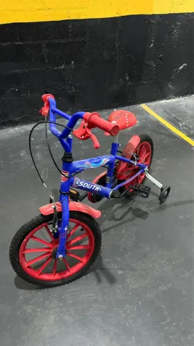 Bicicleta Infantil South Bike American Hero Aro 16 (Com Rodinhas)