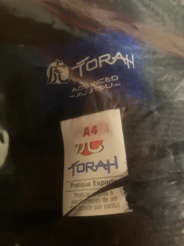 Kimono novo A4 preto trançado Torah Advanced Jiu-jitsu 