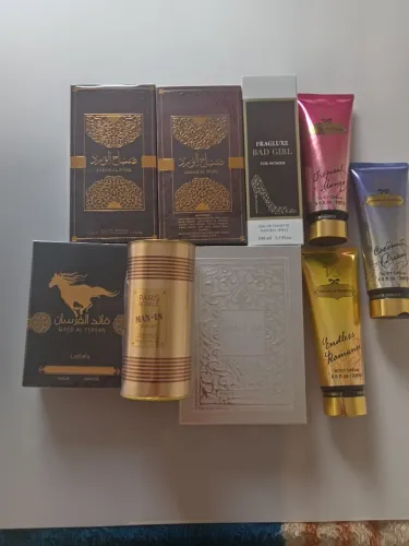 Perfumes Árabes e Creme Vitória Secrets Original